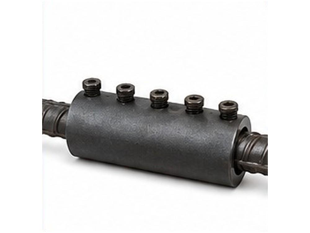An MBT coupler with its bolt heads sheared off